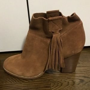 Suede Booties size 8